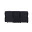 Carter 3 Seater Faux Leather Reclining Sofa-1389603318