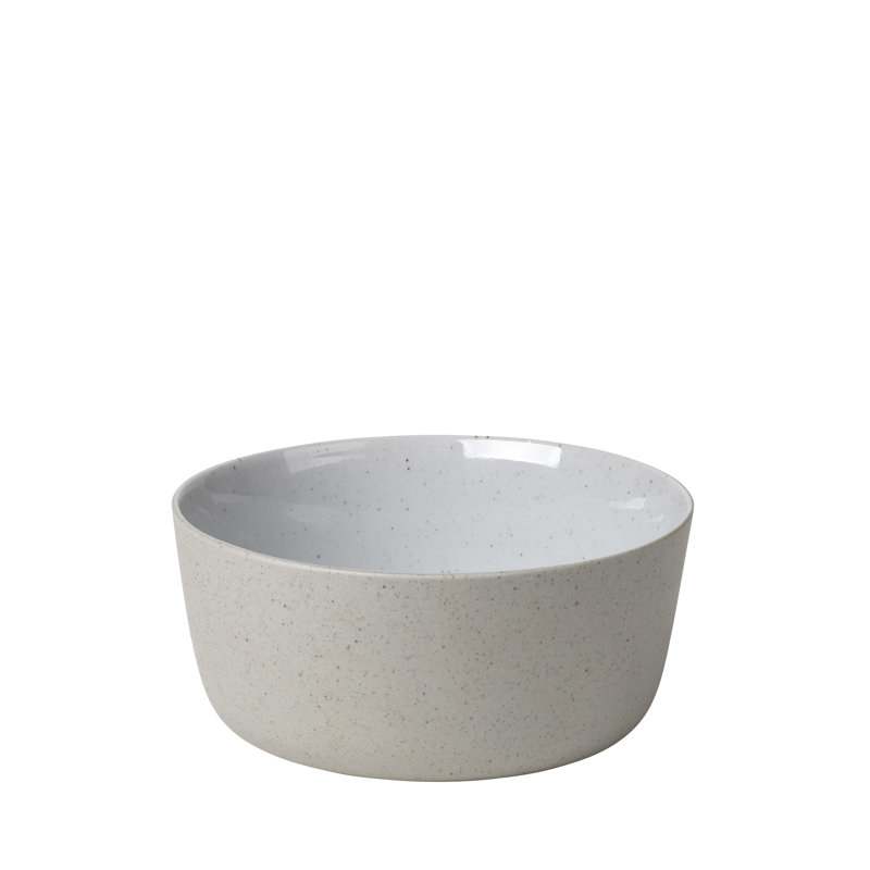 Bol à céréales en céramique 5,1 po SABLO, Beige/gris