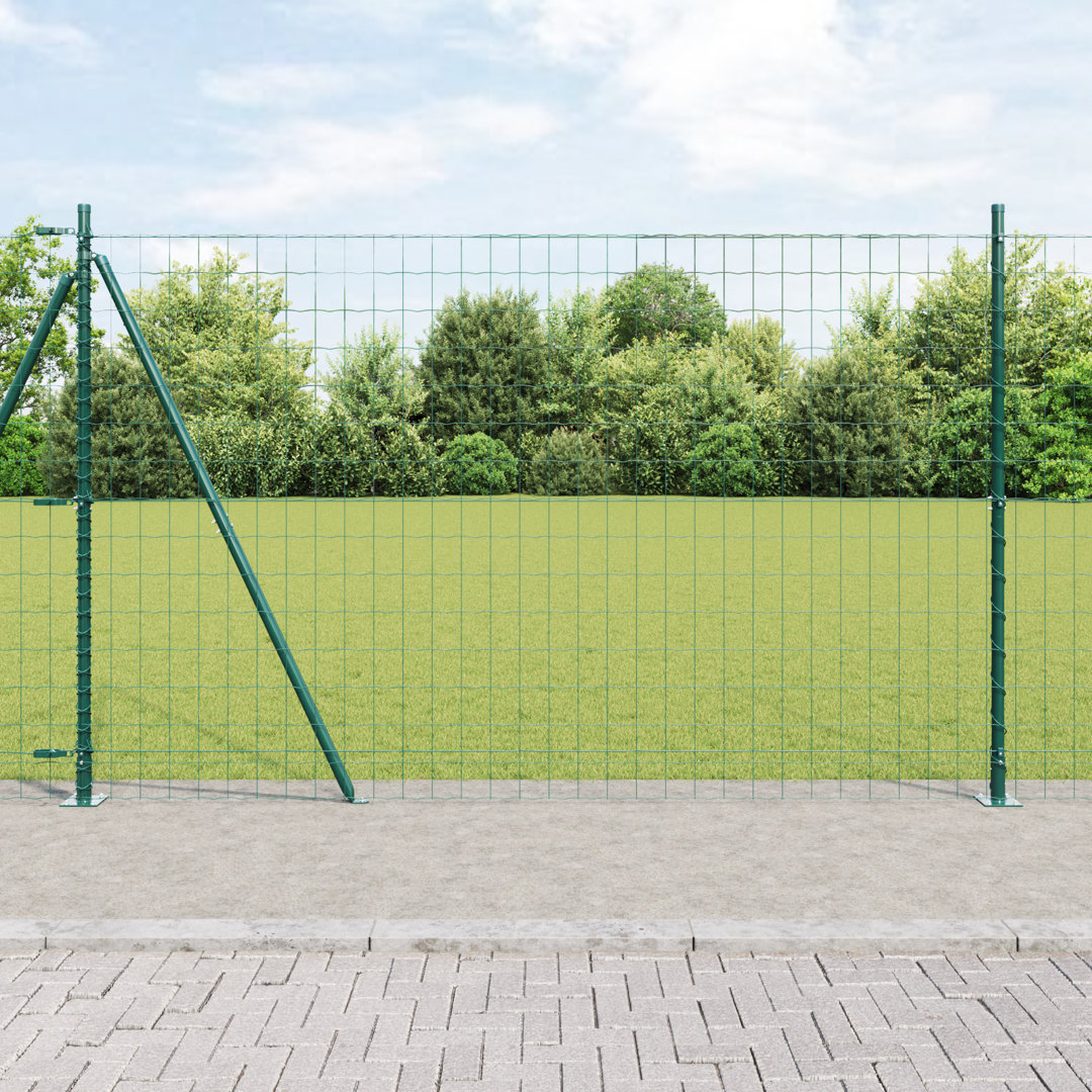 Galvanised Steel Border Fencing