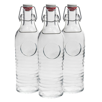 Officina 1825 Glass Swing Bottles - 1.2 Litre