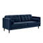 Jeses 204Cm Velvet Square Arms Sofa-1066837137