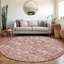 Tapis intérieur / extérieur Xhevrie Merlot lavable à la machine-142180407