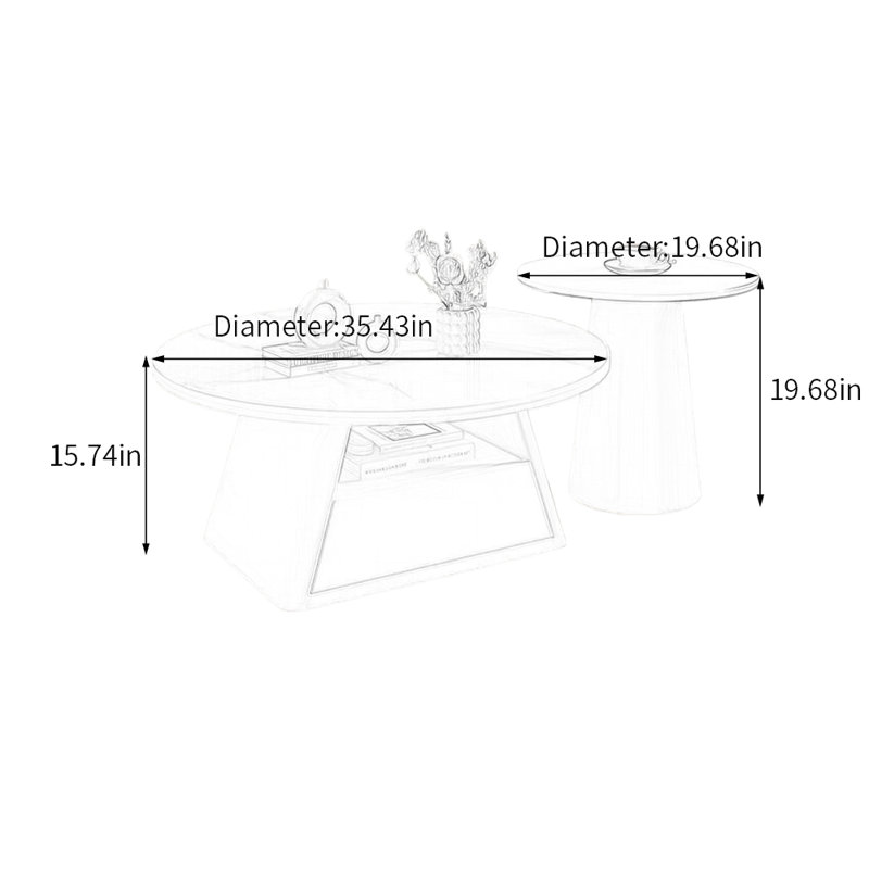 Woodbine, Blanc / noir / gris clair, Noir, 15.74" H x 35.43" L x 35.43" W