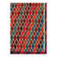 Tissage plat rétro réversible kilim 5 pi 5 po x 9 pi 2 po
