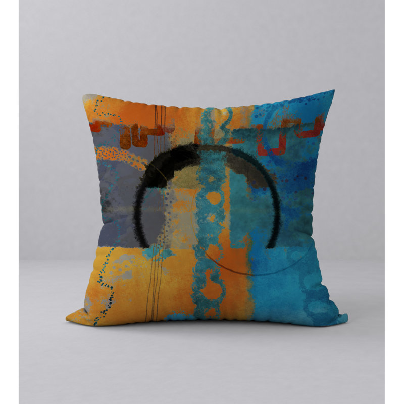  Housse de coussin carré et insert, H 24 po x l 24 po x p 6 po