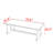 Japanese style simple solid wood dining table-1596739346