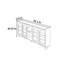Buffet de rangement moderne de style minimaliste-1156173503