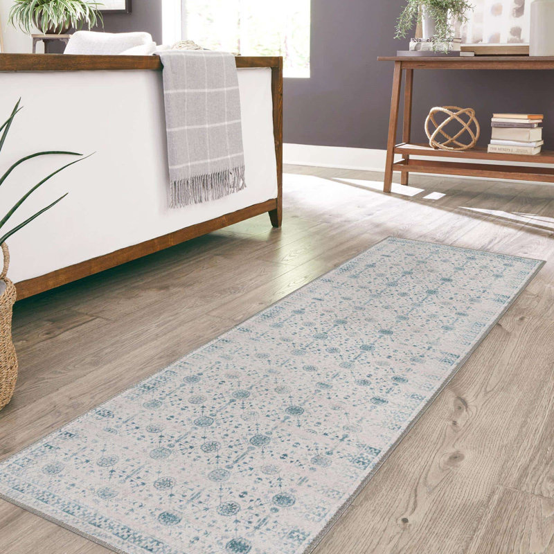 Tapis ivoire Dakota Fields, Tapis de couloir 2 pi x 6 pi