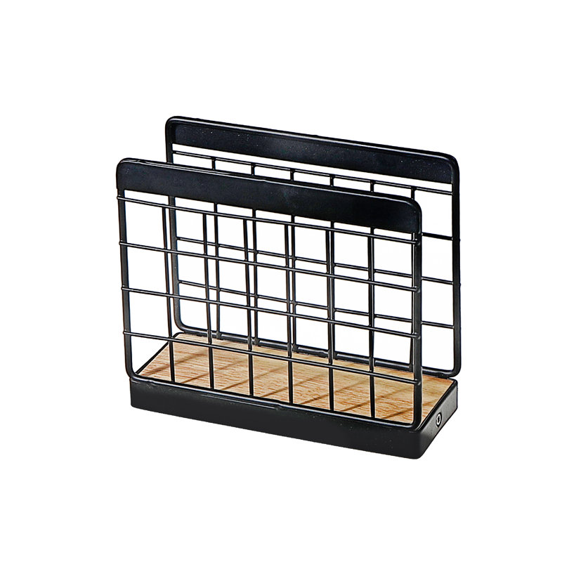 Porte-serviette sur pied en bois d'hévéa