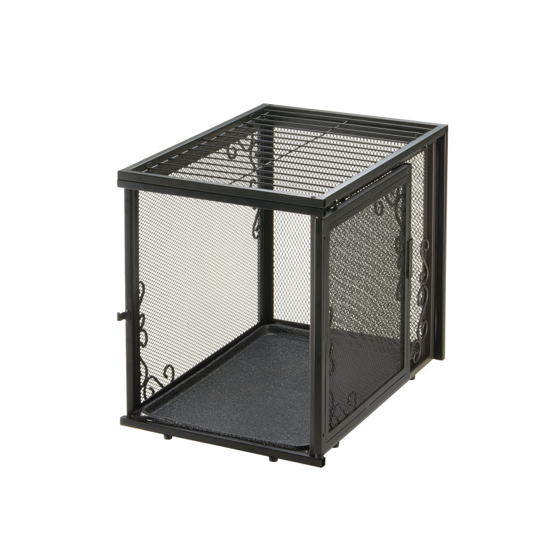 Caisse pour animaux en filet, Bronze antique, Petit (H 20 po x l 17 po x P 24 po)