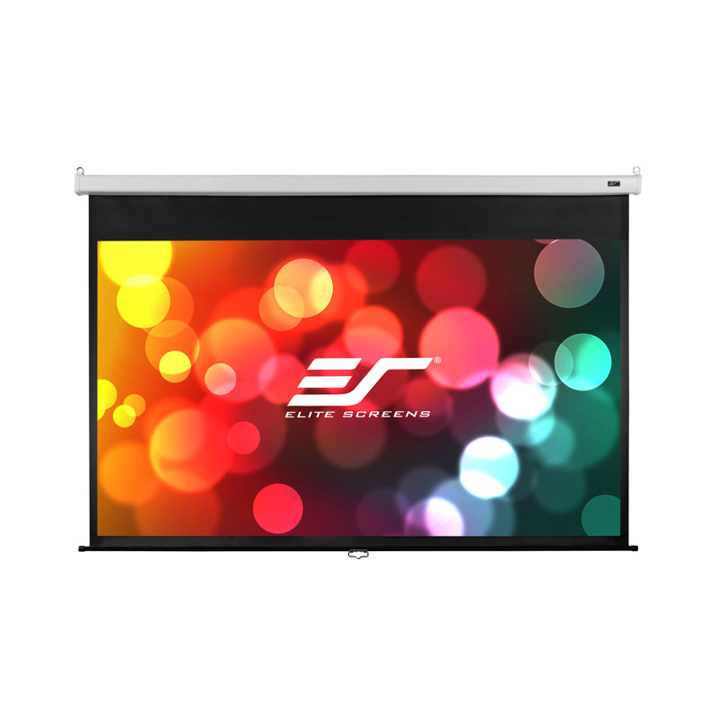 Manual wall-mounted / manual wall-mounted projection screen 16/9 Series, Diagonale de 84 po