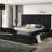 Luxurious Tufted Headboard Upholstered Contemporary King Bed Multiple Storage-1199464926