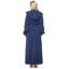 Peignoir pour fille / femme avec poches et capuchon 100% coton Oconee-33152347-33152349
