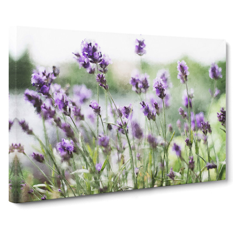 Lavender Vol.1 - Wrapped Canvas Painting, 50cm H x 76cm W x 3cm D