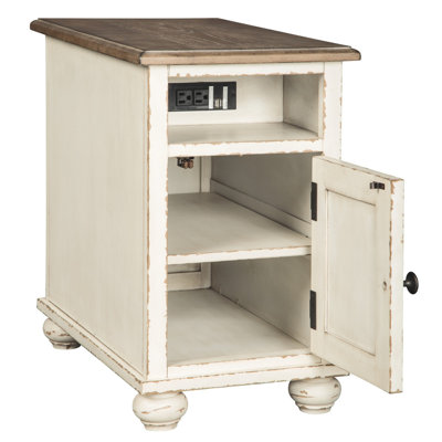 Table de bout avec rangement Cattima