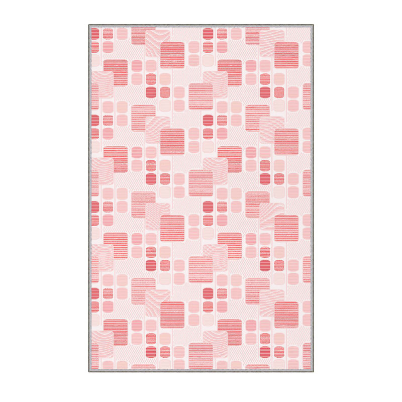 Premium Hall Carpet, 100% Polyester, 39.4 x 59.1 inches | 8 mm Pile Height, 650 g/m² | Antibacterial, Non-Slip PVC Felt Dot Underside, Machine Washable | 3D Digital Print, Durable & Stylish for Home Decor