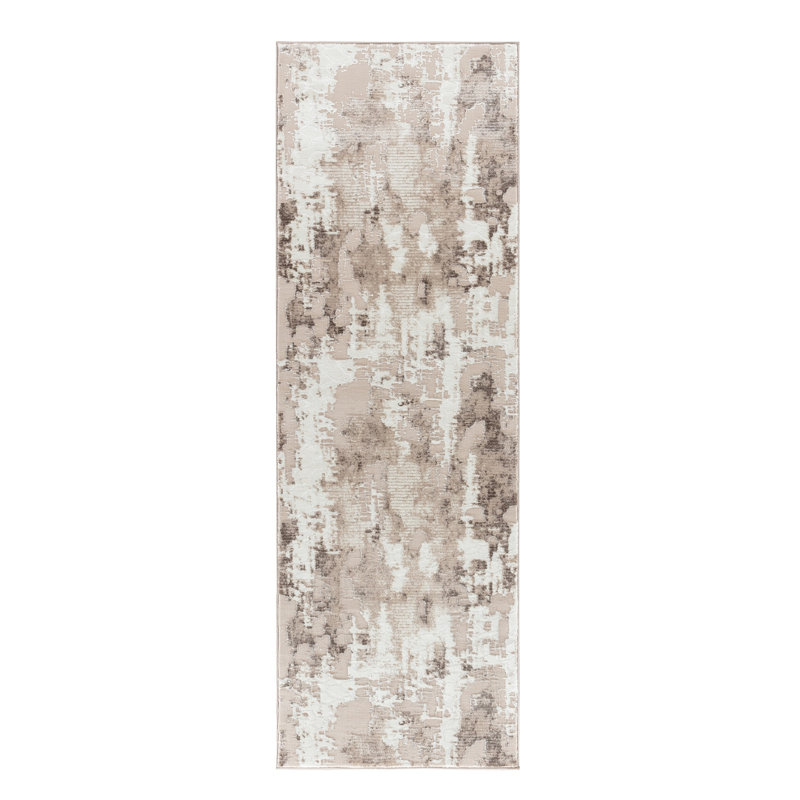 Studebaker Washable Abstract Indoor Rug, Rectangle 2'8" x 8'1"