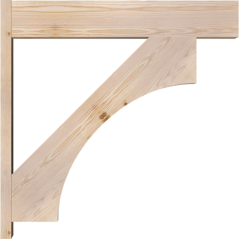 Bloqueur Westlake, H 38 po x P 34 po, Sapin Douglas de 5 1/2 po (lisse)
