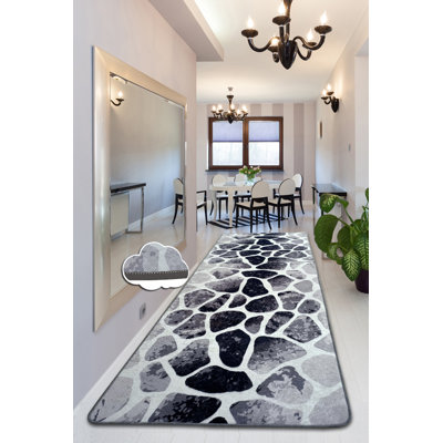 Boutell Chevron Shag Area Rug