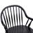 Hughes 24" Wide Windsor Solid Wood Dining Chairs With Armrests-107417473