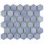 Hudson Due 2" x 2" Hex Porcelain Mosaic Wall & Floor Tile-761669408