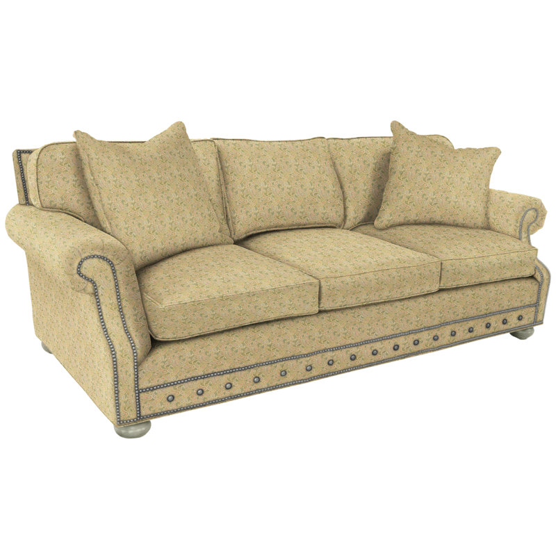 Leather Sofa, Sundance Tan (2700), Natural, Pewter