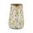 7" Floral Ceramic Pitcher Vase