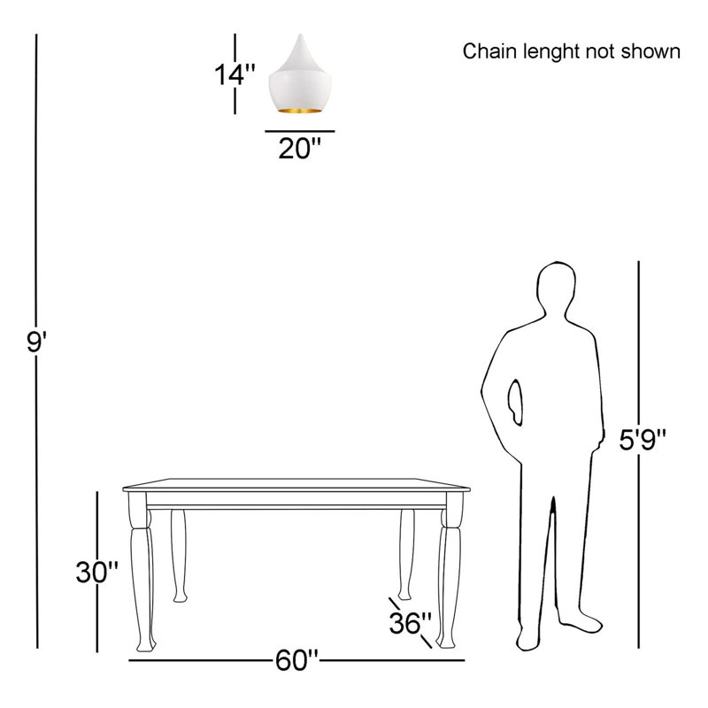 Luminaire suspendu cylindrique à 1 lumière Shawsville