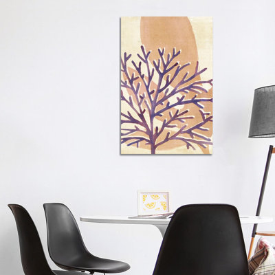 Chromatic Sea Tangle IV 1 Piece Wrapped Canvas Wall Art