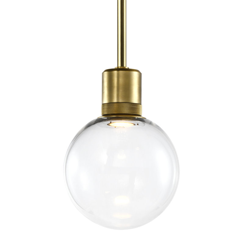 Zigrina Pendant, Aged Brass