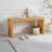 Seamas Bamboo Bench, Farmhouse Dining Bench Entryway Bench for Living Room, Hallway, Bedroom, Bathroom-599650700-558768653