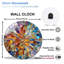 Horloge murale 12 po