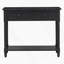 Console Daisy Series avec deux tiroirs et une tablette inférieure (noir)-90396335
