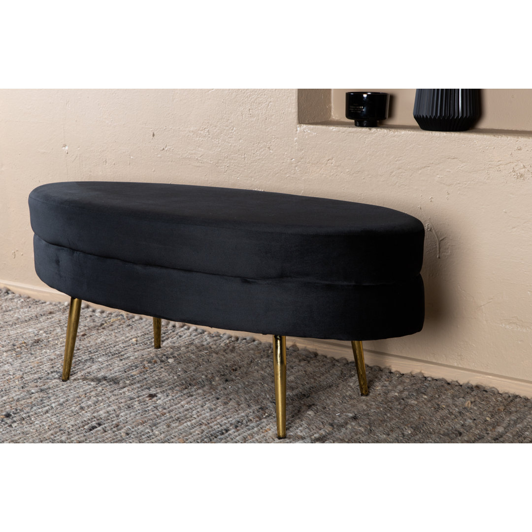 Spivey 40cm Wide Oval Footstool Ottoman