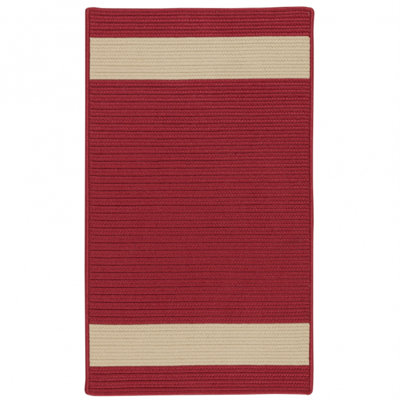 Tapis réversible intérieur / extérieur Sumrall - sable rouge