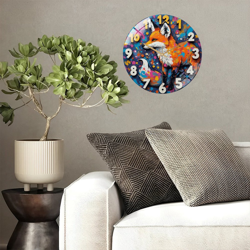 Horloge murale 12 po