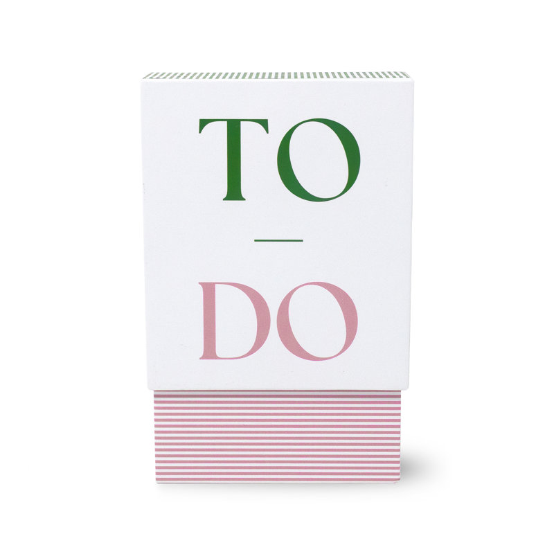 To-Do Notecards, Petite Stripe
