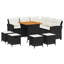 Ensemble de canapé de patio 6 pièces avec coussins en rotin de poly en L-1550871616-1550871621