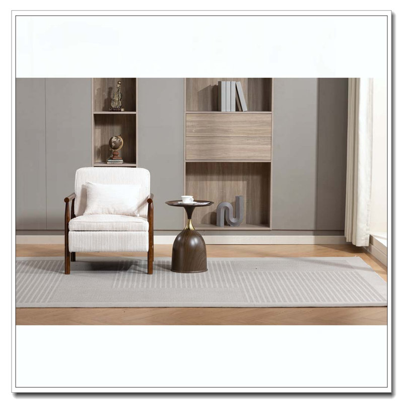 Chaise d'appoint moderne, Blanc antique