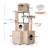 Multi - Level Cat Tree With Hidden Litter Box  Spacious, Multiple Resting Spots, Scratching Posts, Blend Of Function And Style