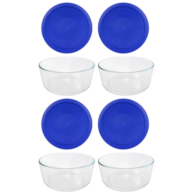 4 Cup Food Storage Container, Cadet Blue