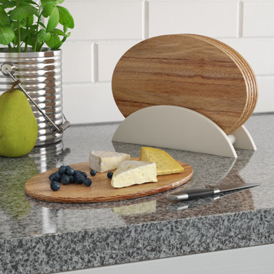 Millwood Pines Lesedi Wood Serving Dish