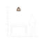 Orderville 1 - Light Natural Geometric Pendant