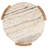Kynisha Travertine Accent Table