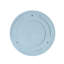 Pot à fleurs rond intérieur / extérieur en plastique moderne avec soucoupe-1933896411-1933787764