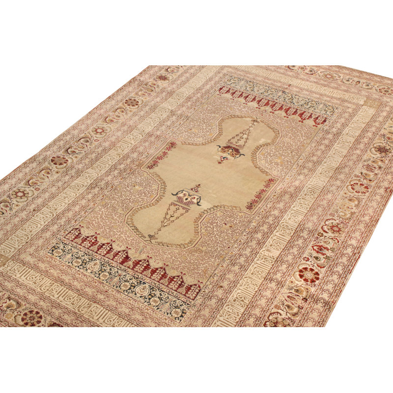 One-of-a-Kind 5’11”x9’2” Hand Knotted Area Rug