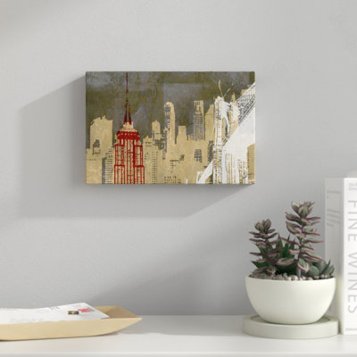 «Modern Metropolis II», impression sur toile