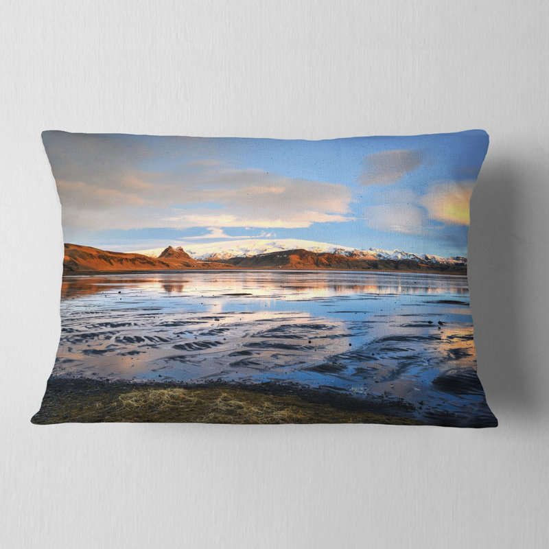 Coussin lombaire dyrholaey pendant le soleil
