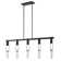 Harmony 5 - Light Linear Chandelier with Smart Dimmer Included