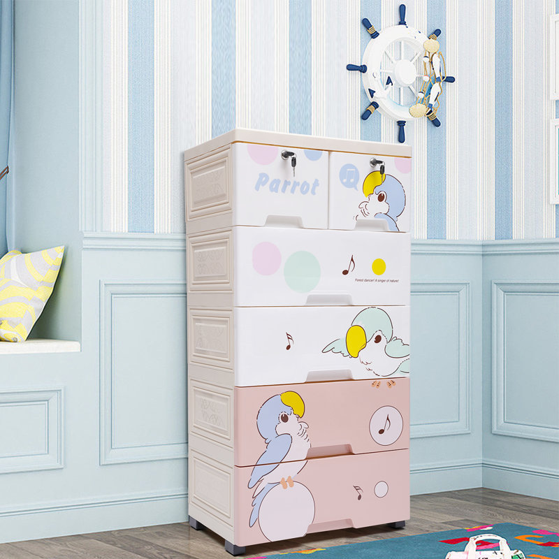 Swartz 6 Drawer Storage Drawer